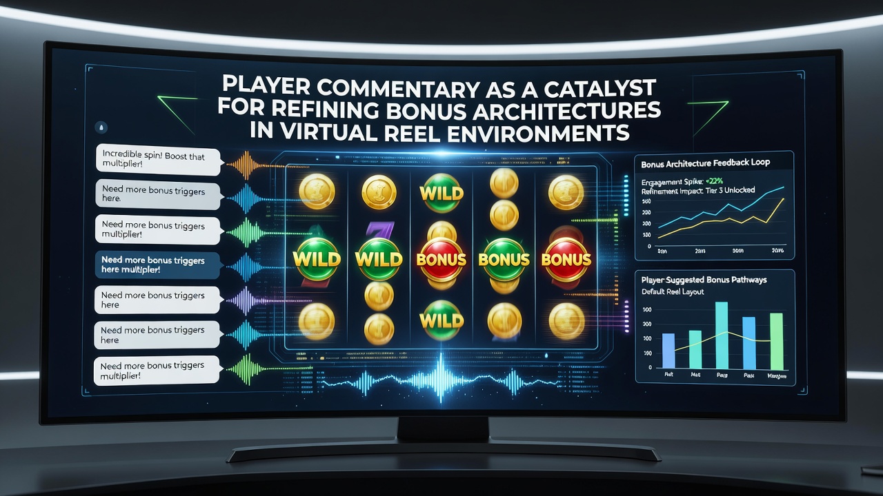 Analysis of player feedback data influencing bonus design adjustments in virtual slot systems