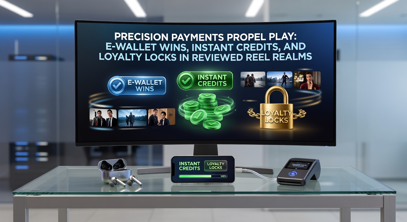 Dynamic e-wallet interface displaying instant slot credits during a high-stakes reel spin session