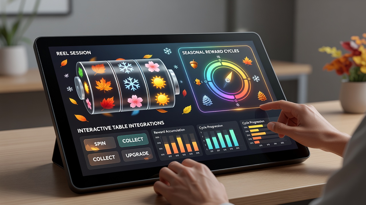 Interactive table integrations connected to multi-option settlement pathways in mobile reel environments