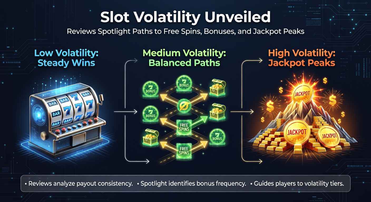 Chart comparing medium volatility slot bonus frequencies with overlaid free spin and jackpot progression graphs
