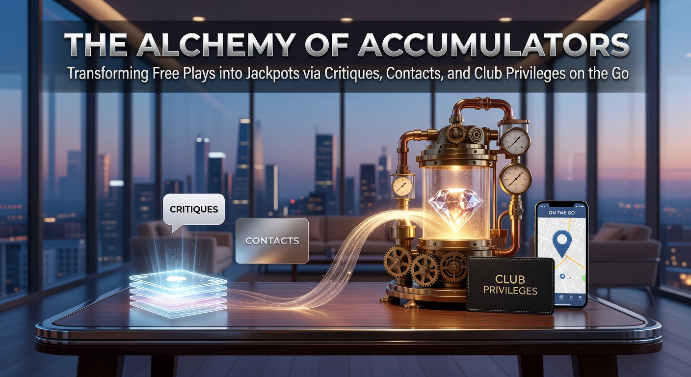 Mobile screen showing accumulator bet building with free plays and jackpot potential, highlighting critiques and VIP icons