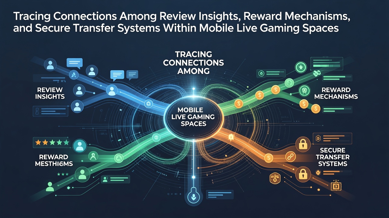 Mobile live gaming interface showing player reviews integrated with reward notifications and secure payment options on a smartphone screen