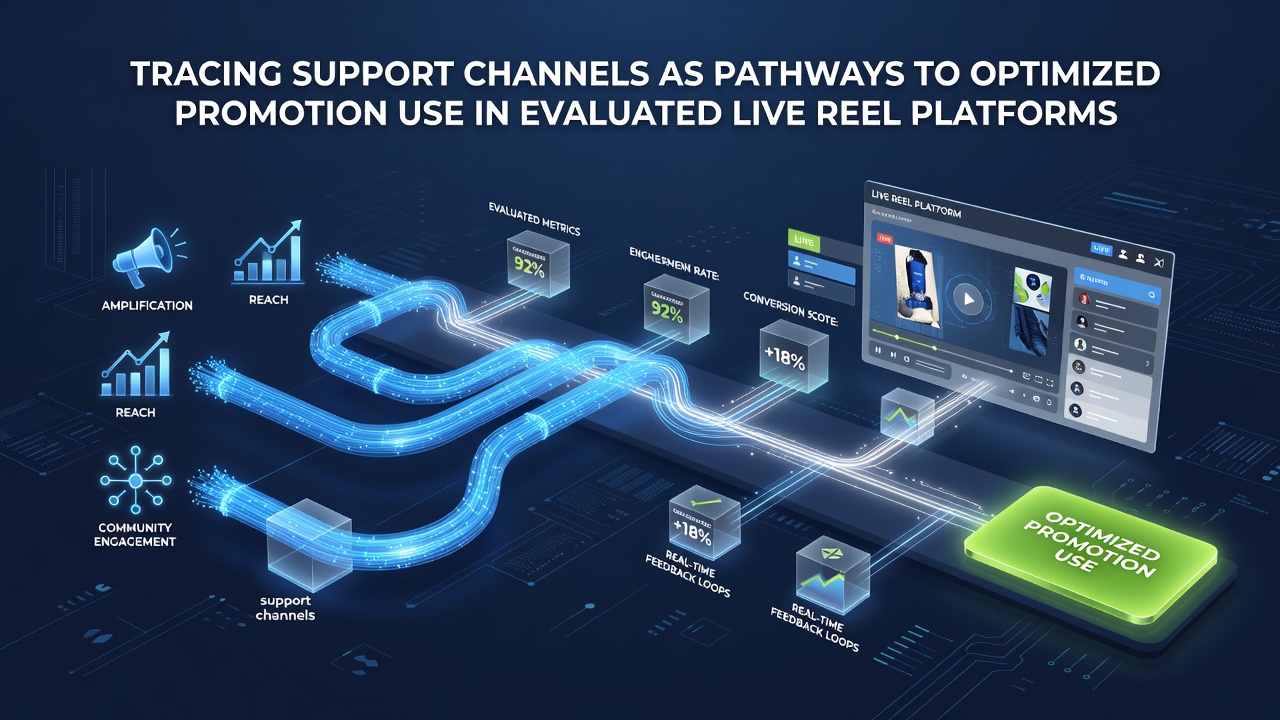 Player interacting with support dashboard to optimize reel promotions