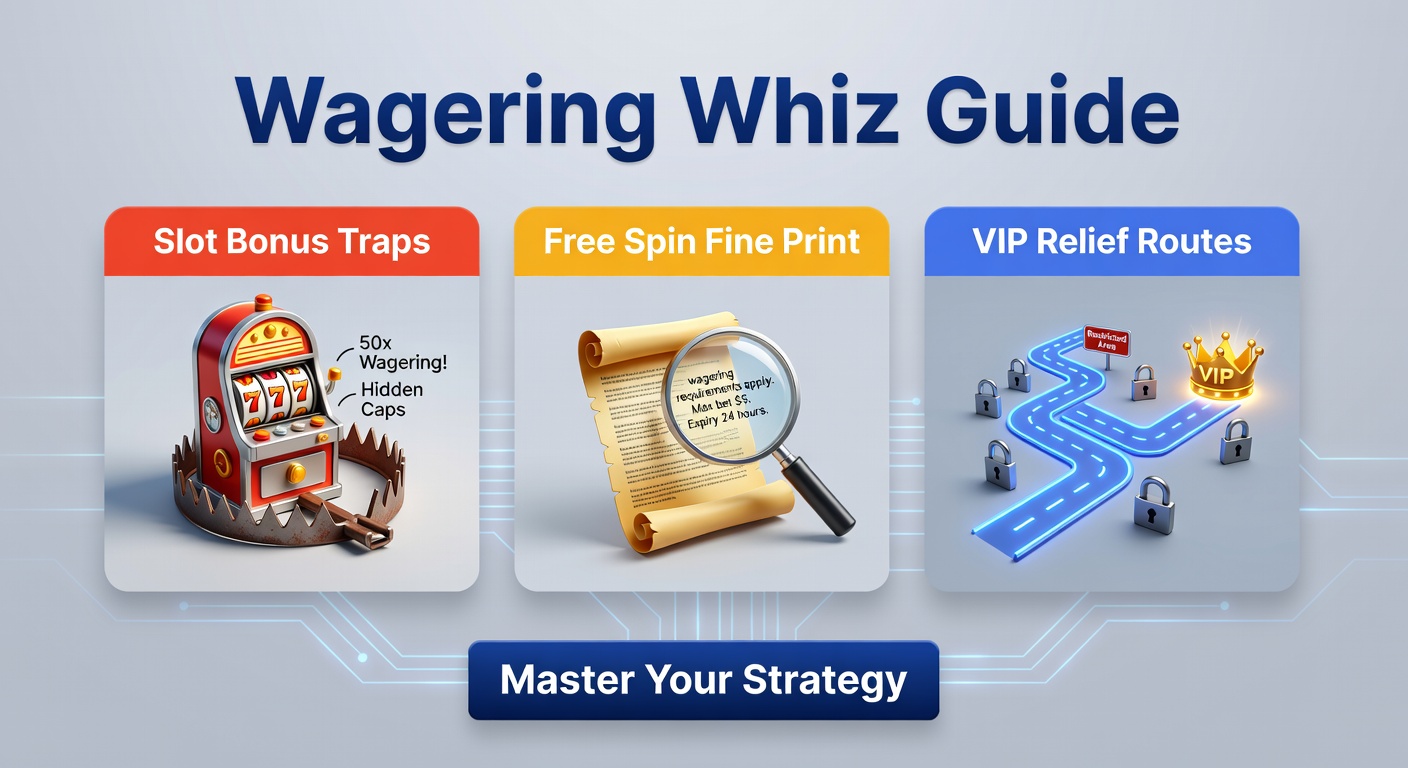 Visual breakdown of VIP tier ladder with relief icons bypassing wagering hurdles and unlocking exclusive free spin paths